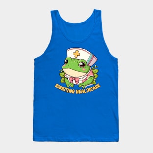 Nurse frog Tank Top